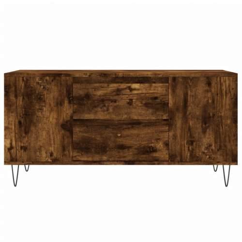 Stolić za kavu boja hrasta 102x44,5x50 cm od konstruiranog drva - Dimljeni hrast 1 Cijena
