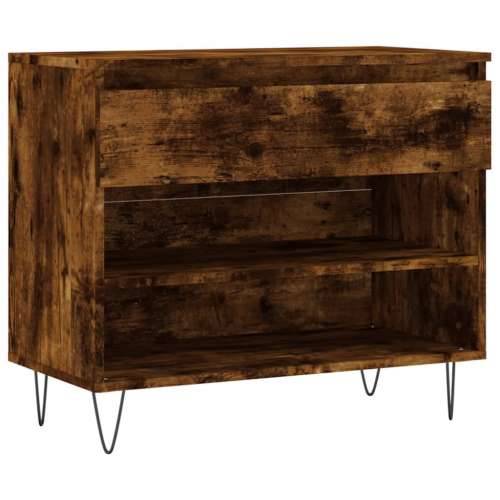 Ormarić za cipele boja hrasta 70 x 36 x 60 cm konstruirano drvo - Dimljeni hrast 1 Cijena