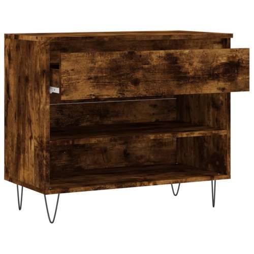 Ormarić za cipele boja hrasta 70 x 36 x 60 cm konstruirano drvo - Dimljeni hrast 1 Cijena