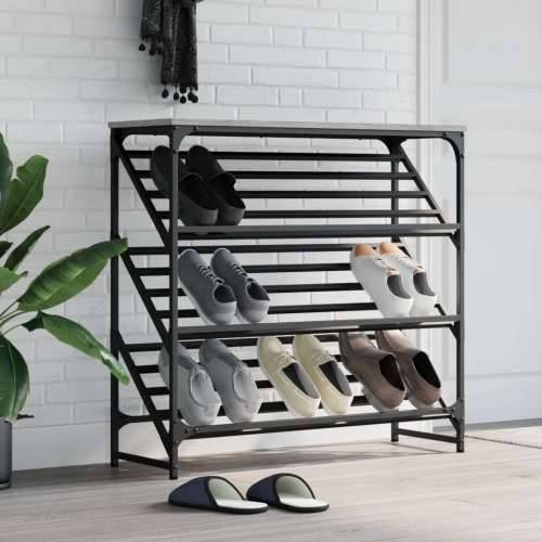 Stalak za cipele boja hrasta 90x30x85 cm konstruirano drvo - Sivi hrast sonoma 1 85 cm 90 cm Cijena