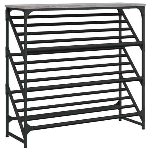 Stalak za cipele boja hrasta 90x30x85 cm konstruirano drvo - Sivi hrast sonoma 1 85 cm 90 cm Cijena