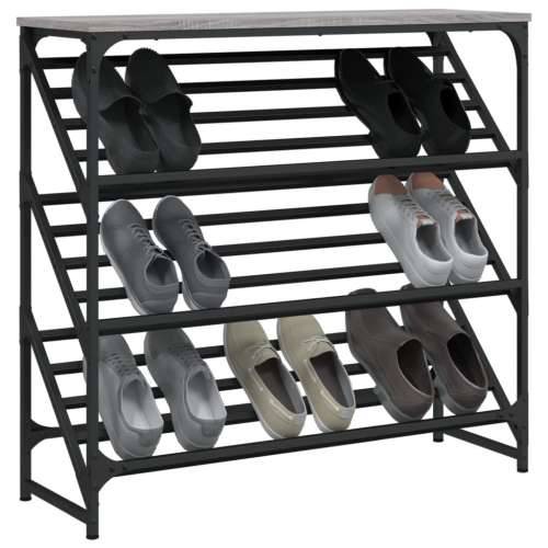 Stalak za cipele boja hrasta 90x30x85 cm konstruirano drvo - Sivi hrast sonoma 1 85 cm 90 cm Cijena