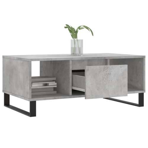 Stolić za kavu boja betona 90x50x36,5 cm konstruirano drvo - Beton siva 1 Cijena