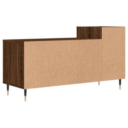 TV ormarić boja smeđeg hrasta 100x35x55 cm konstruirano drvo - Smeđi hrast 1 Cijena