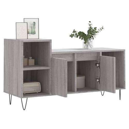 TV ormarić boja hrasta sonome 100x35x55 cm konstruirano drvo - Sivi hrast sonoma 1 Cijena