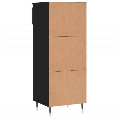 Ormarić za cipele crni 40 x 36 x 105 cm od konstruiranog drva - Crna 1 Cijena