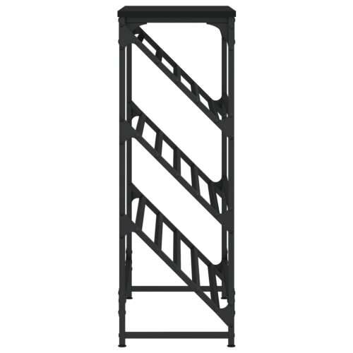Stalak za cipele crni 90x30x85 cm od konstruiranog drva - Crna 1 85 cm 90 cm Cijena
