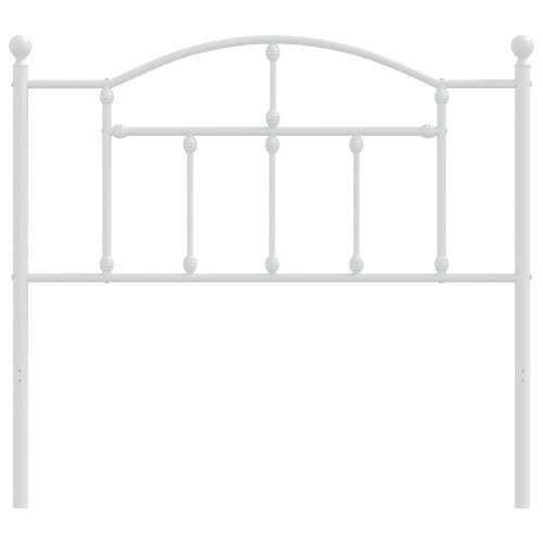Metalno uzglavlje bijelo 100 cm Bijela 100 cm 1 Cijena