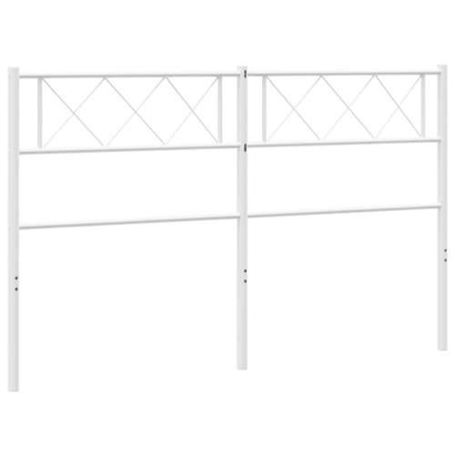 Metalno uzglavlje bijelo 150 cm - Bijela 150 cm 1 Cijena