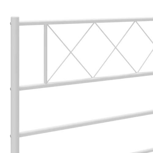 Metalno uzglavlje bijelo 150 cm - Bijela 150 cm 1 Cijena