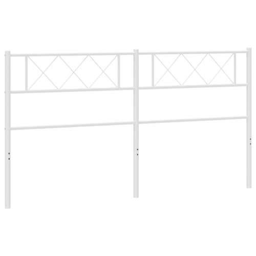 Metalno uzglavlje bijelo 180 cm Bijela 180 cm 1 Cijena