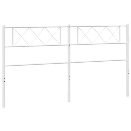 Metalno uzglavlje bijelo 180 cm Bijela 180 cm 1 Cijena