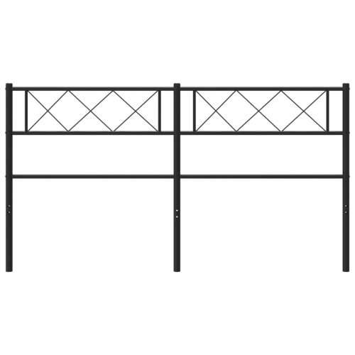 Metalno uzglavlje crno 135 cm - Crna 135 cm 1 Cijena