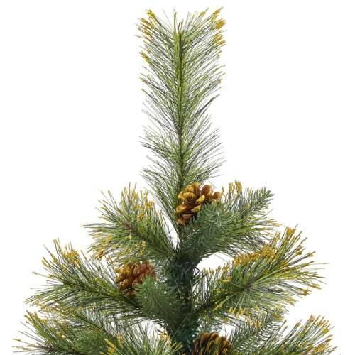 Umjetno božićno drvce sa šarkama i šiškama 150 cm - 150 cm 1 Osnovni Cijena