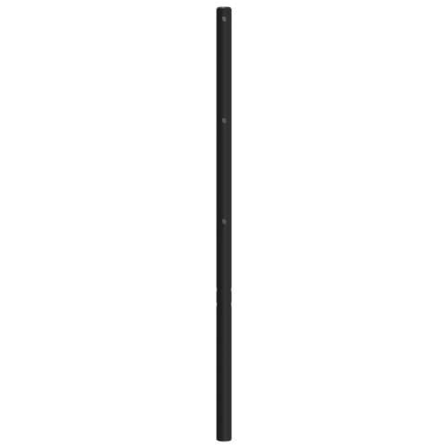 Metalno uzglavlje crno 140 cm - Crna 140 cm 1 Cijena