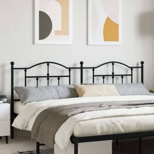 Metalno uzglavlje crno 193 cm Crna 193 cm 1 Cijena