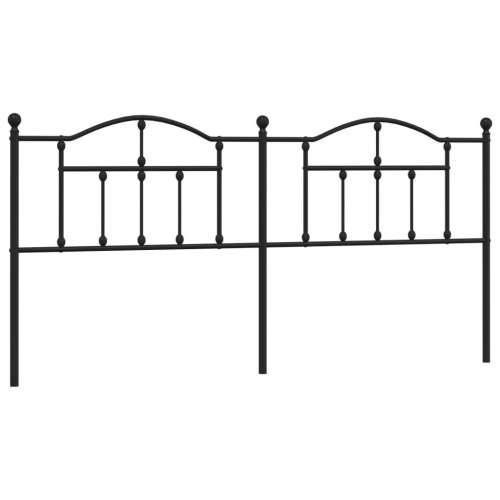 Metalno uzglavlje crno 193 cm Crna 193 cm 1 Cijena