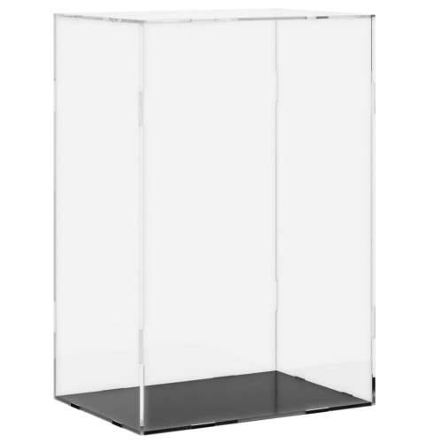 Kutija za izlaganje prozirna 17x12x25 cm akrilna - 17 x 12 x 25 cm Cijena