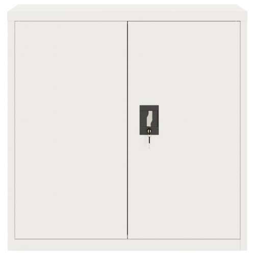 Ormarić za spise bijeli 90x40x130 cm čelični - Bijela 90 x 40 x 130 cm 1 Cijena