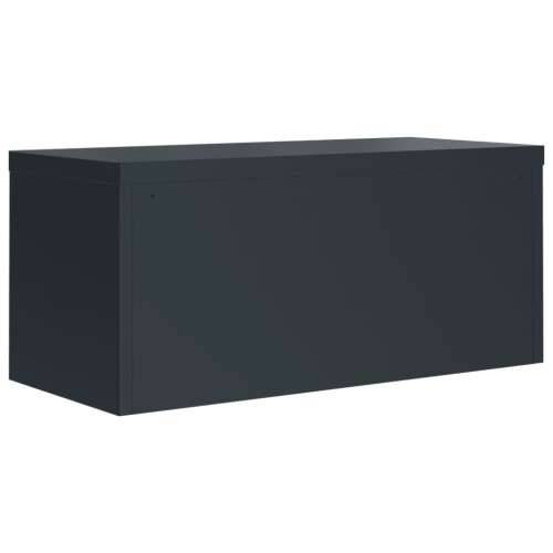 Ormarić za spise antracit 90x40x145 cm čelični - Antracit 90 x 40 x 145 cm 1 Cijena