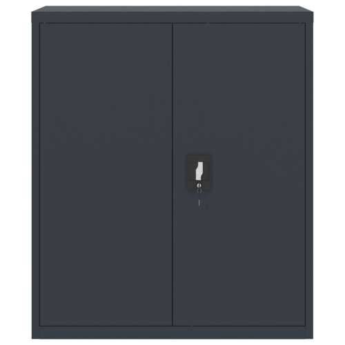 Ormarić za spise antracit 90x40x145 cm čelični - Antracit 90 x 40 x 145 cm 1 Cijena
