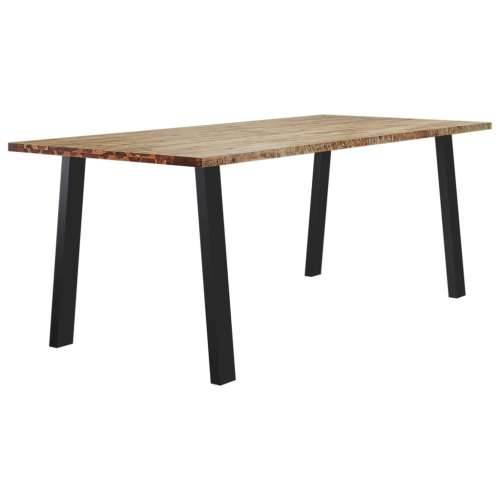 Blagovaonski stol 200x90x75 cm od masivnog bagremovog drva - 1 200 cm Cijena