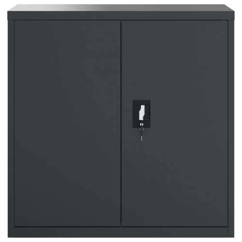 Ormarić za spise antracit 90x40x130 cm čelični - Antracit 90 x 40 x 130 cm 1 Cijena