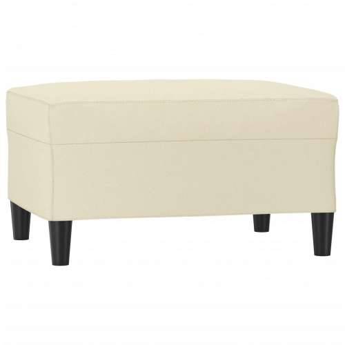 Tabure krem 70 x 55 x 41 cm od umjetne kože - Krema 70 x 55 x 41 cm 1 Cijena