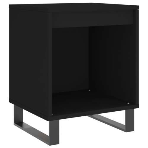 Noćni ormarići 2 kom crni 40x35x50 cm od konstruiranog drva - Crna 2 Cijena