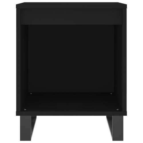 Noćni ormarići 2 kom crni 40x35x50 cm od konstruiranog drva - Crna 2 Cijena