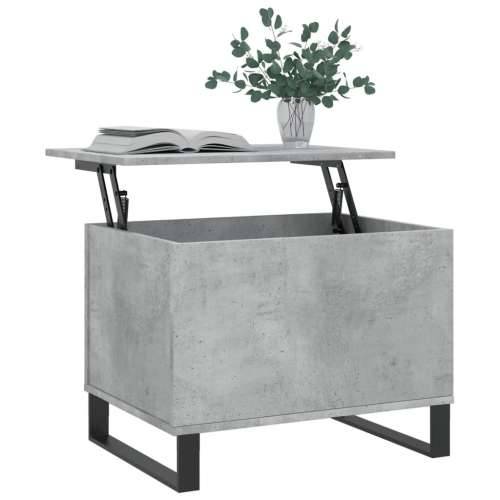 Stolić za kavu boja betona 60 x 44,5 x 45 cm konstruirano drvo - Beton siva 1 Cijena