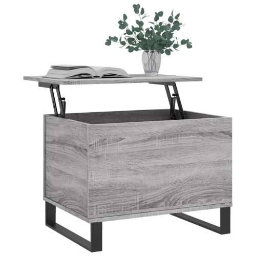 Stolić za kavu boja hrasta 60 x 44,5 x 45 cm konstruirano drvo - Sivi hrast sonoma 1 Cijena