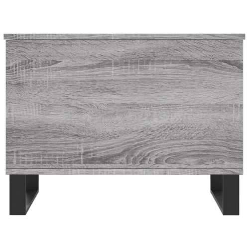 Stolić za kavu boja hrasta 60 x 44,5 x 45 cm konstruirano drvo - Sivi hrast sonoma 1 Cijena