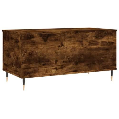 Stolić za kavu boja hrasta 90 x 44,5 x 45 cm konstruirano drvo - Dimljeni hrast 1 Cijena