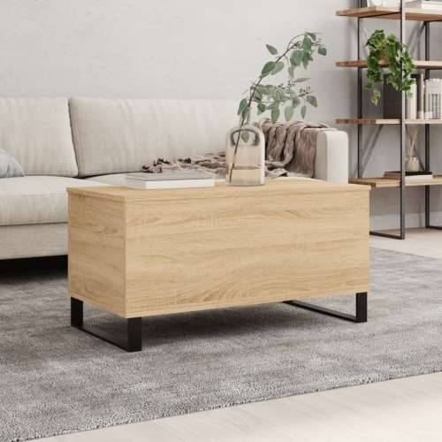 Stolić za kavu boja hrasta 90 x 44,5 x 45 cm konstruirano drvo - sonoma hrast 1 Cijena