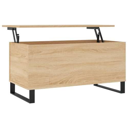Stolić za kavu boja hrasta 90 x 44,5 x 45 cm konstruirano drvo - sonoma hrast 1 Cijena