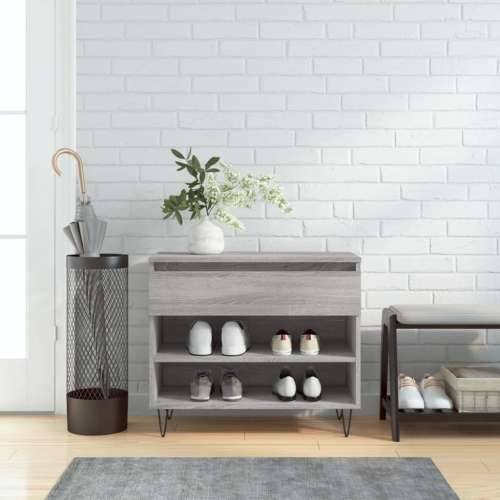 Ormarić za cipele boja hrasta 70 x 36 x 60 cm konstruirano drvo - Sivi hrast sonoma 1 Cijena