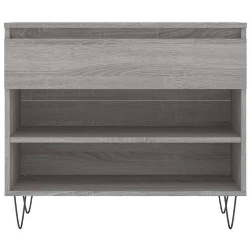 Ormarić za cipele boja hrasta 70 x 36 x 60 cm konstruirano drvo - Sivi hrast sonoma 1 Cijena