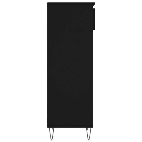Ormarić za cipele crni 40 x 36 x 105 cm od konstruiranog drva - Crna 1 Cijena