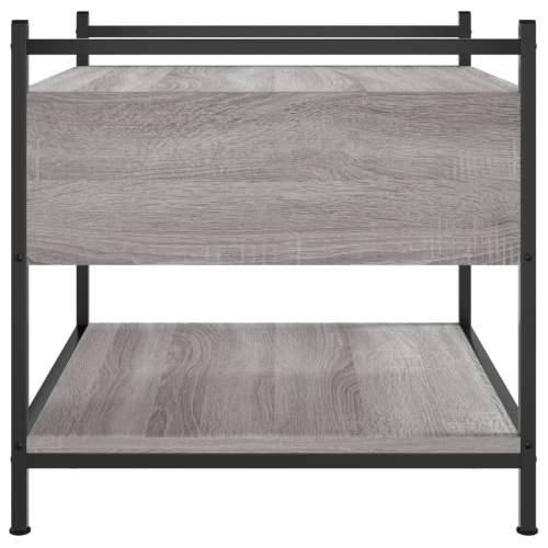 Stolić za kavu siva boja hrasta 50x50x50 cm konstruirano drvo - Sivi hrast sonoma 1 50 cm Cijena