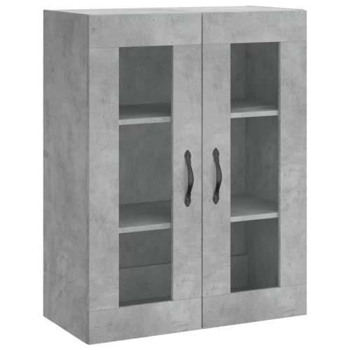 Zidni ormarić siva boja betona 69,5x34x90 cm konstruirano drvo - Beton siva 1 Cijena