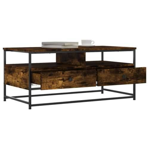 Stolić za kavu boja hrasta 100 x 51 x 45 cm konstruirano drvo - Dimljeni hrast 100 x 51 x 45 cm 1 Cijena