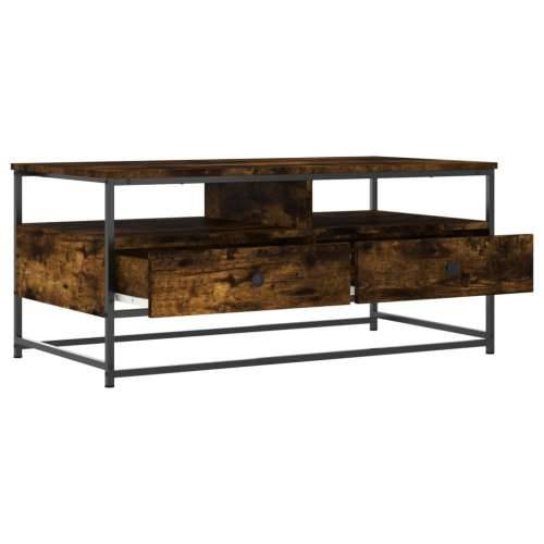 Stolić za kavu boja hrasta 100 x 51 x 45 cm konstruirano drvo - Dimljeni hrast 100 x 51 x 45 cm 1 Cijena