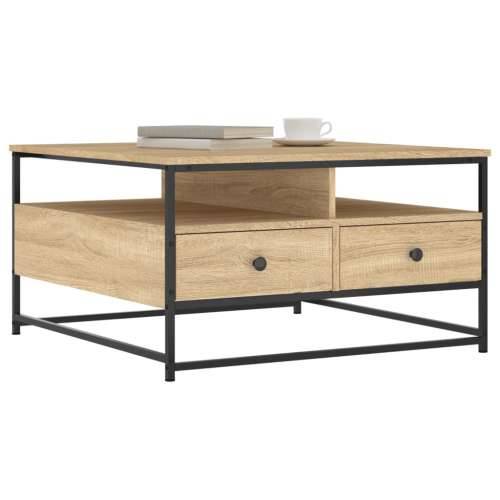 Stolić za kavu boja hrasta sonome 80x80x45 cm konstruirano drvo - sonoma hrast 80 x 80 x 45 cm 1 Cijena