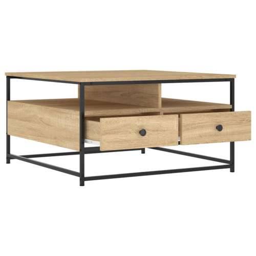 Stolić za kavu boja hrasta sonome 80x80x45 cm konstruirano drvo - sonoma hrast 80 x 80 x 45 cm 1 Cijena