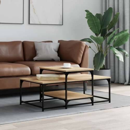 Stolić za kavu boja hrasta 102x60x45 cm konstruirano drvo - sonoma hrast 1 Cijena
