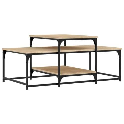 Stolić za kavu boja hrasta 102x60x45 cm konstruirano drvo - sonoma hrast 1 Cijena