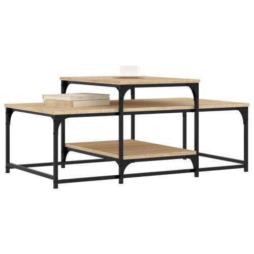 Stolić za kavu boja hrasta 102x60x45 cm konstruirano drvo - sonoma hrast 1 Cijena