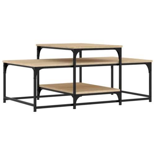 Stolić za kavu boja hrasta 102x60x45 cm konstruirano drvo - sonoma hrast 1 Cijena