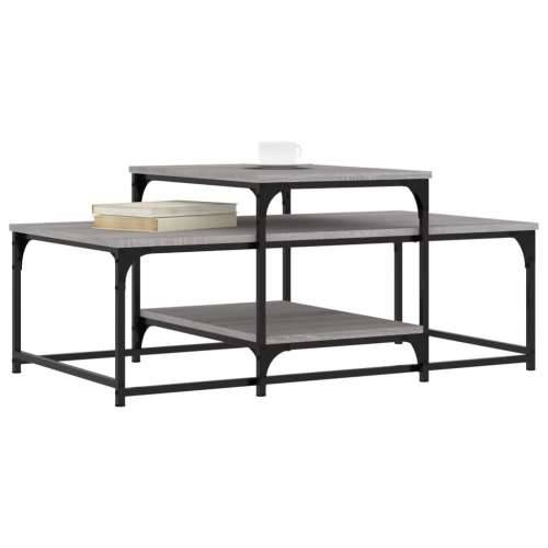 Stolić za kavu boja sivog hrasta 102x60x45 cm konstruirano drvo - Sivi hrast sonoma 1 Cijena